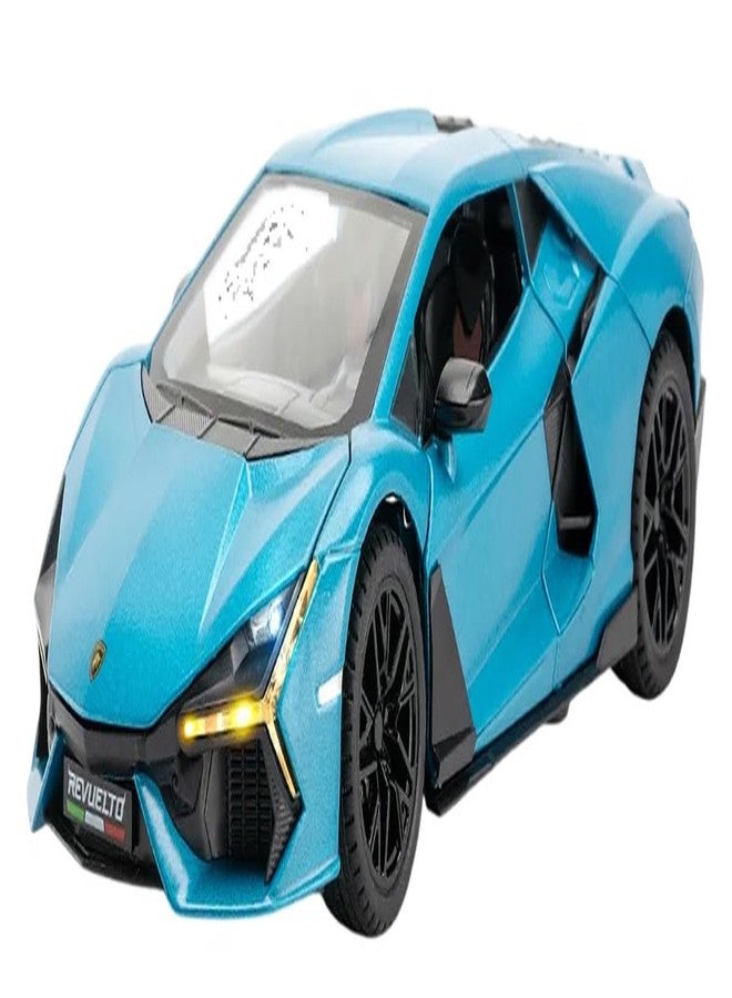 Magicwand® Metal Die-Cast Lamborrghini Revuel-to Car with Openable Doors & Pull Back Action - Image 1
